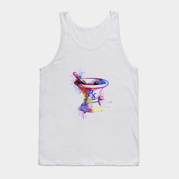 Mortal and Pestle Tank Top by RosaliArt